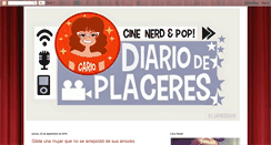 Desktop Screenshot of diariodeplaceres.blogspot.com