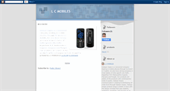Desktop Screenshot of lcmobiles.blogspot.com