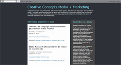 Desktop Screenshot of creativeconceptsmediamarketing.blogspot.com