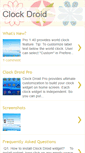 Mobile Screenshot of clockdroid.blogspot.com