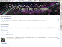 Tablet Screenshot of le-magnifiquement-concours.blogspot.com