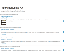 Tablet Screenshot of driver-cho-laptop.blogspot.com