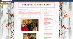 Desktop Screenshot of jokischfamily.blogspot.com