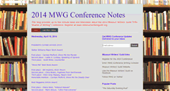 Desktop Screenshot of mwgconference.blogspot.com