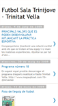 Mobile Screenshot of futboltrinijove.blogspot.com