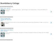 Tablet Screenshot of brambleberrycottage.blogspot.com