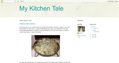 Desktop Screenshot of mykitchentale.blogspot.com