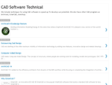 Tablet Screenshot of cadsoftwaretech.blogspot.com