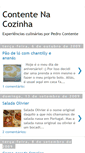 Mobile Screenshot of contentenacozinha.blogspot.com