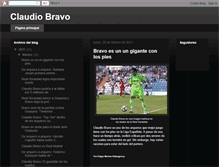 Tablet Screenshot of claudiobravo1.blogspot.com