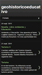 Mobile Screenshot of geohistoricoeducativo.blogspot.com