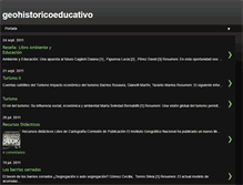 Tablet Screenshot of geohistoricoeducativo.blogspot.com