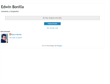 Tablet Screenshot of edwinbonilla.blogspot.com