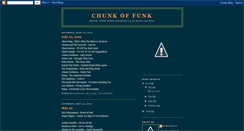 Desktop Screenshot of chunkoffunk1190.blogspot.com