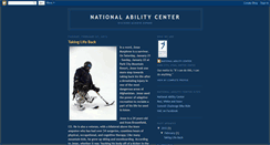 Desktop Screenshot of nationalabilitycenter.blogspot.com
