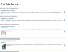 Tablet Screenshot of pool-safe-europe.blogspot.com