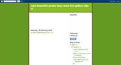 Desktop Screenshot of cute-beautiful-pretty-sexy-wow-hot-ga.blogspot.com