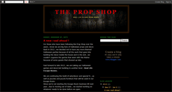 Desktop Screenshot of hallowpropshop.blogspot.com