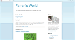 Desktop Screenshot of ohfarrah.blogspot.com