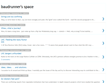 Tablet Screenshot of baudrunner.blogspot.com