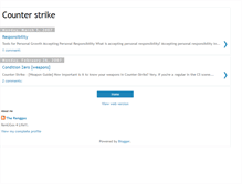 Tablet Screenshot of counterstrikezero.blogspot.com