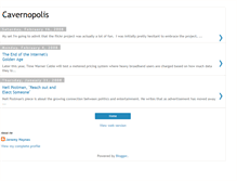 Tablet Screenshot of cavernopolis.blogspot.com