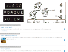 Tablet Screenshot of juegoporquequiero.blogspot.com