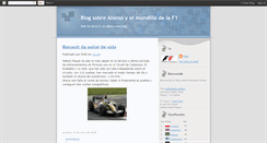 Desktop Screenshot of f1falonso.blogspot.com
