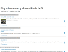 Tablet Screenshot of f1falonso.blogspot.com