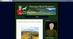 Desktop Screenshot of durangorealproperty.blogspot.com