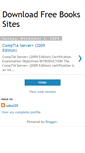 Mobile Screenshot of downloadfreebookssites.blogspot.com