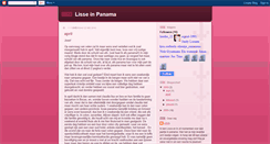 Desktop Screenshot of lisse-in-panama.blogspot.com