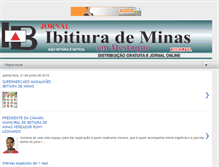 Tablet Screenshot of ibitiurademinasemdestaque.blogspot.com