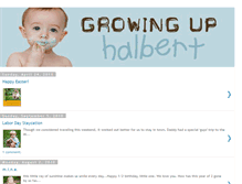 Tablet Screenshot of growinguphalbert.blogspot.com