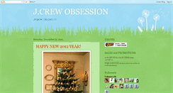 Desktop Screenshot of jcrewobsession.blogspot.com