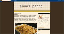 Desktop Screenshot of annas-panna.blogspot.com