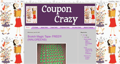 Desktop Screenshot of krazyforcoupons.blogspot.com