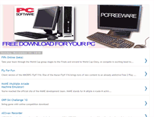 Tablet Screenshot of pcfreewaredownload.blogspot.com