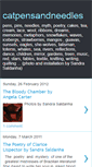Mobile Screenshot of catpensandneedles.blogspot.com