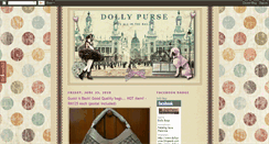 Desktop Screenshot of dollypurse.blogspot.com