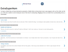 Tablet Screenshot of extrasupermom.blogspot.com