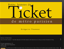 Tablet Screenshot of histoireduticketdemetro.blogspot.com