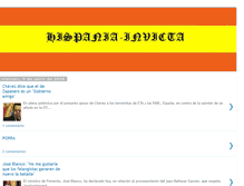 Tablet Screenshot of hispania-invicta.blogspot.com