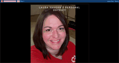 Desktop Screenshot of lauravaughnsodyssey.blogspot.com