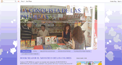 Desktop Screenshot of conquistadelaspalabras.blogspot.com