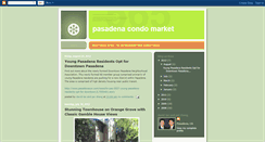 Desktop Screenshot of pasadenacondos.blogspot.com