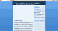 Desktop Screenshot of cars-info-resource.blogspot.com