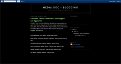 Desktop Screenshot of mediadocblogging.blogspot.com