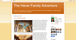 Desktop Screenshot of haverfamilyadventure.blogspot.com