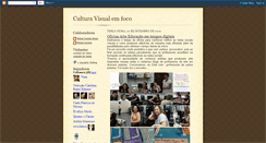 Desktop Screenshot of culturavisualemfoco.blogspot.com